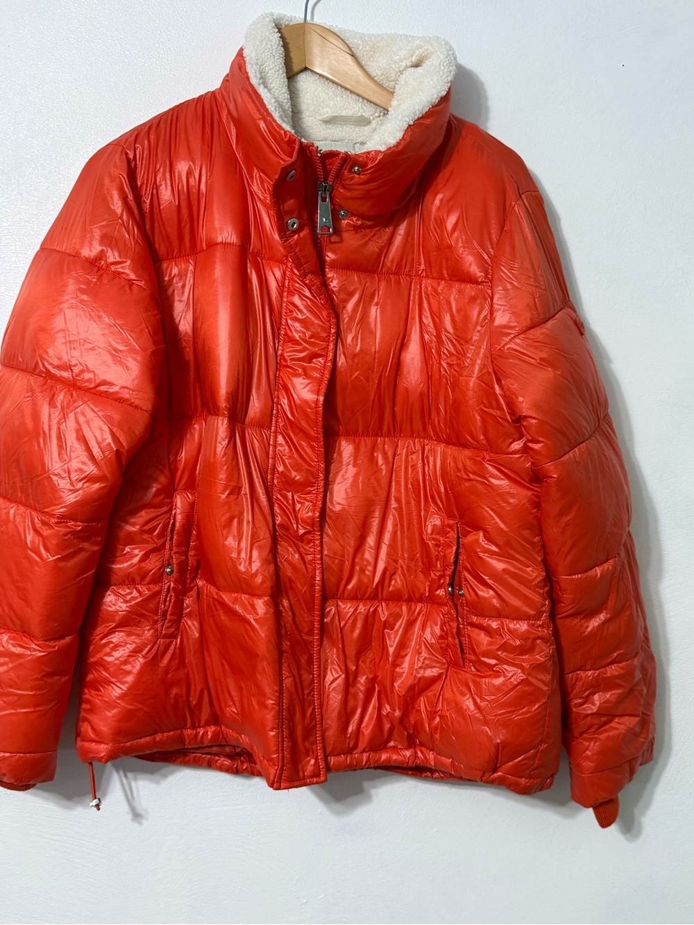 Koolaburra by UGG Sherpa-Trim Puffer Jacket Womens Large - Picture 2 of 9
